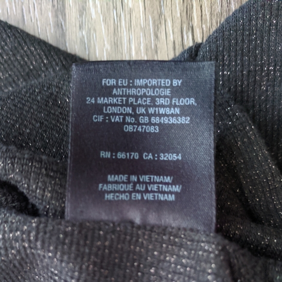 Vanessa Virginia Black Keyhole Sweater Tunic Small - Picture 6 of 6